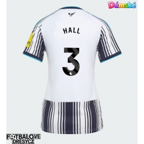 Newcastle United Lewis Hall #3 Dámské Domácí Dres 2026-27 Krátký Rukáv